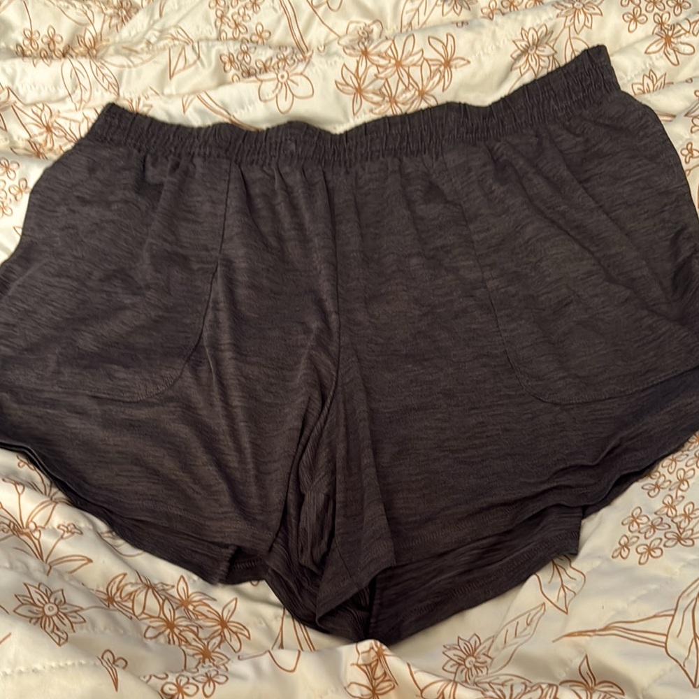 All in Motion Charcoal Gray Performance Shorts